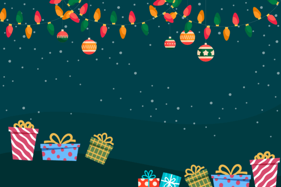 A Christmas Light Vector That Elevates Seasonal Branding