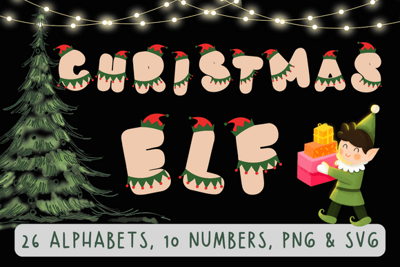 A Festive Alphabet Designed for Real-World Holiday Branding