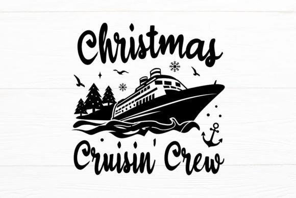 A Festive Crew Ship SVG for Branding & Illustrations
