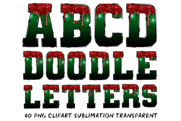 A Festive Designer's Review: Christmas Dripping Glitter Graphics