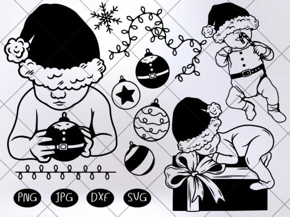 A Festive Santa Bundle for Your Graphic Design Projects