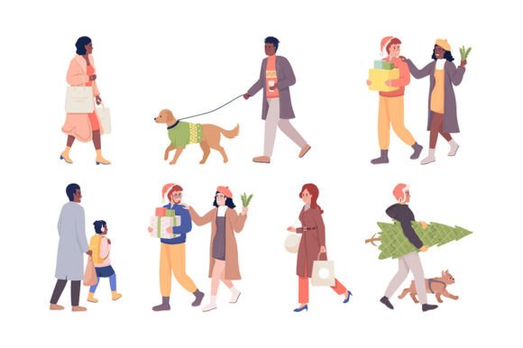 A Review of the Christmas Prep Character Graphics for Illustrations