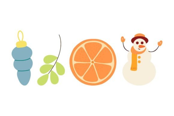 A Seasonal Asset for Commercial Graphics and Illustrations