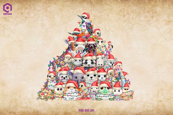 Animals Christmas Tree Lights: A Playful Seasonal Branding Tool