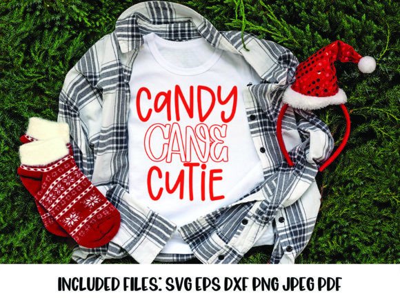 Candy Cane Cutie Christmas SVG Graphics Review
