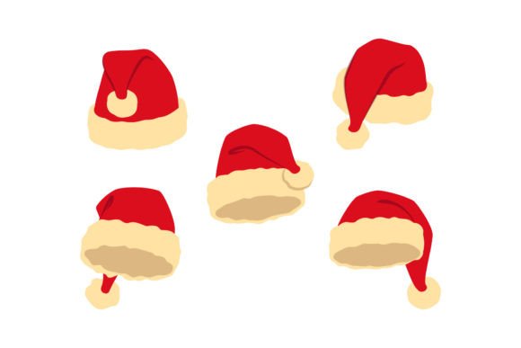 Christmas Hat Celebration: A Festive Graphic Asset for Creators