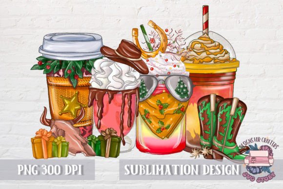 Crafting with a Cozy Christmas Coffee Graphic