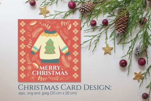 Expert Crafter Review of a Folk Art Christmas Card Graphic