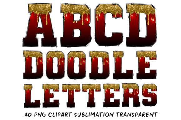 My Practical Review of Christmas Dripping Glitter Alphabet 2 Graphics