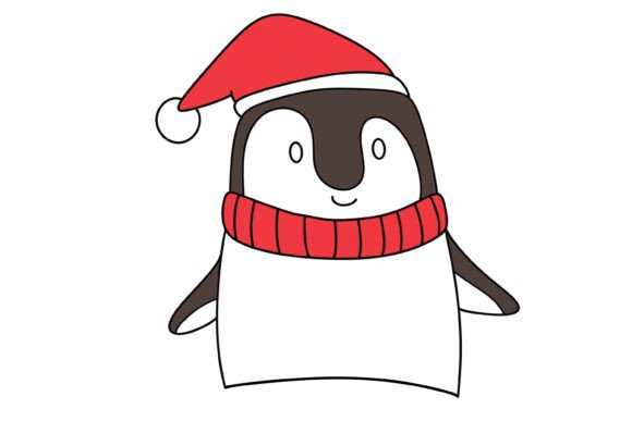 Penguin Design Assets for Festive Graphics and Illustrations